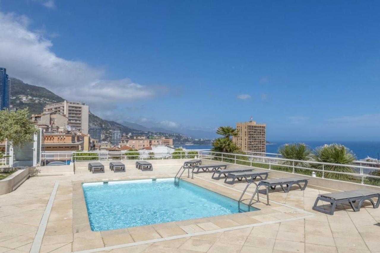 Over Monaco Apartment - 100M From Monaco - Roof Swimming Pool โบโซเลย ภายนอก รูปภาพ